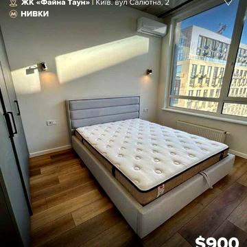 Оренда 1к квартири 47,8 м² в ЖК "Файна Таун". Без комісії!