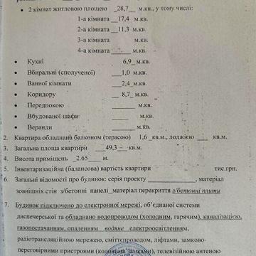 Продаж 2к Квартира Київська вулиця