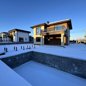 Будинок з навісом для авто та басейном‼️закрите котеджне містечко