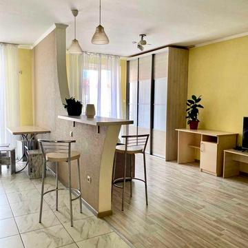 1 кім. Східний кут Центр , 48м2 новобудова з рем і меблями. 62700д