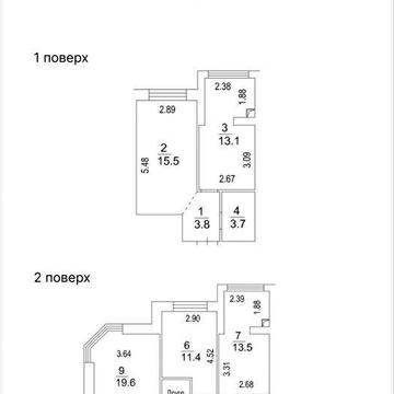 Продам велику 4кімнатну 2 поверхову квартиру 91М ЖК Львівський Затишок