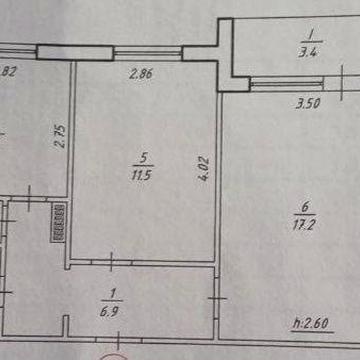 Продаж 2-во кімнатної | 3-й пов. | пр. Лушпи