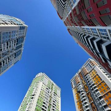 Парк Победы. Однокомнатная квартира. Балкон. ЖК 4 сезона ЖК Чотири сезони