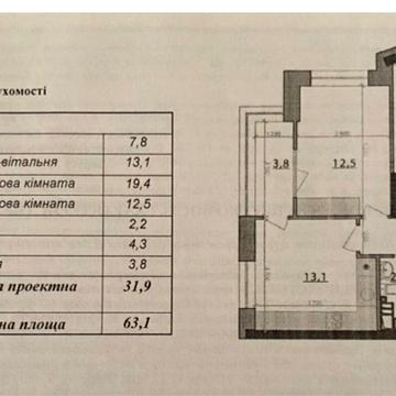 Продам двухкомнатную квартиру в ЖК Поэтике ЖК Поэтика