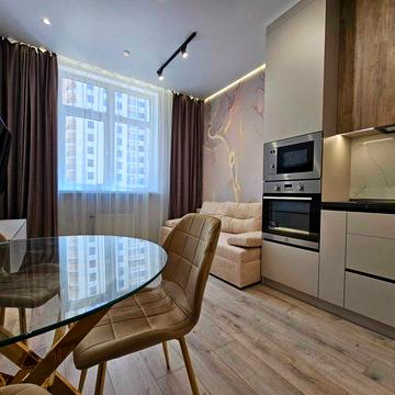 1к Краснова. Ремонт! Отличный вид и планировка! ЖК Kadorr City