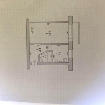 1 кімнатна квартира По вул. Трускавецька
