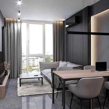 Оренда 1-кім кв. з кухнею-вітальнею в ЖК Семицвіт по вул. Шевченка 60