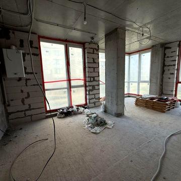 Новый дом.Индивидуальное отопление.Большая 3-к.квартира