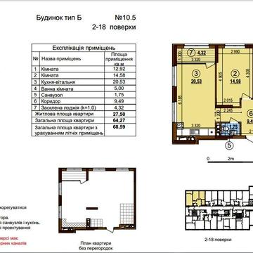 Продам 2-кімнатну квартиру в ЖК Варшавський 3 ЖК Варшавський 3