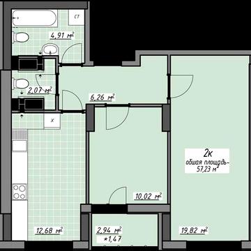 2-кімнатна квартира в новому будинку на Таїрова.Без комісії