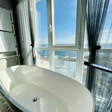 Редкость‼️ ЖК Новый берег 4 комнаты/ кухня 50м. Вид моря. (Каманина) ЖК Новый берег ул. Литературная Каманина Аркадия Белый парус