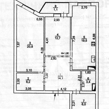 Ліквідна 2к в Аркадії! 84 м2 Під інвестицію чи життя 86000 у о