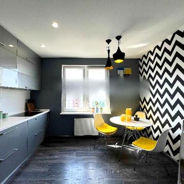 Світла й затишна 3-к квартира вул Макаренка 1-А