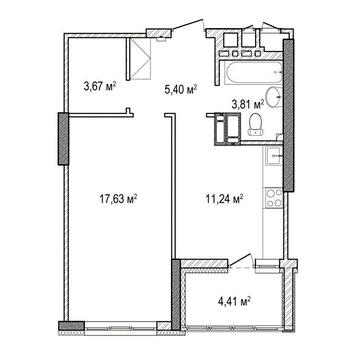 Продаж 1к Квартира Симоненка вулиця ЖК Krona Park 2