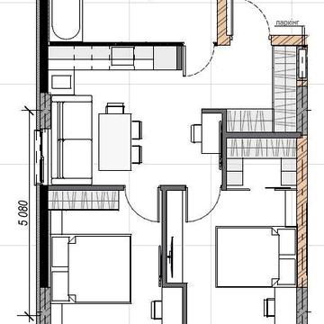Без внеску, Кредит, Розстрочка на 5 років, 2 к.кв.(50,4 м2)без комісії ЖК Плаза Квартал