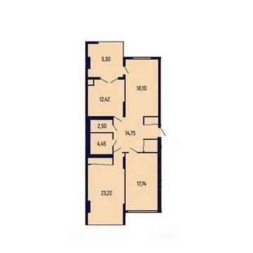 Продаж 3к Квартира Ужгородська вулиця ЖК Квартал Royal Town