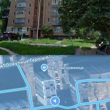 3-кімнатна квартира 65 м², по вул. Героїв АТО з ремонтом та меблямия