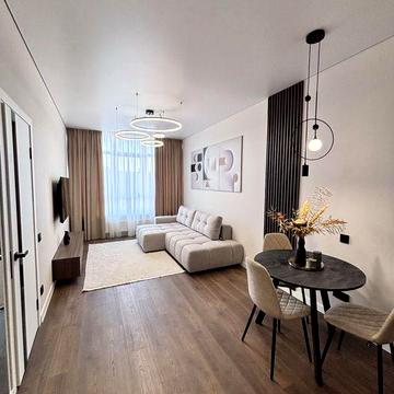 Лучшая Цена!Евродвушка с ремонтом/кухня-гостиная ЖК Атмосфера/Аркадия ЖК Атмосфера