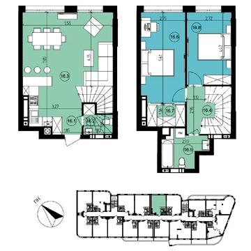 Пентхаус ЖК «Парус Riverside», газове опалення ЖК «Парус Riverside»