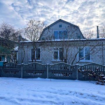 Будинок з ГАЗОМ 106,5 м² у центрі села Калинівка, Броварський район