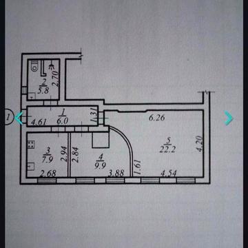 Продам 2-х комнатную квартиру на ул. Баррикадная 11