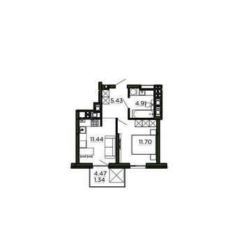 Продаж 1к Квартира Очеретяна вулиця ЖК Etalon Verde