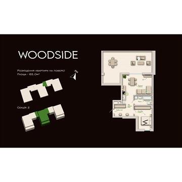 Продаж 1к Квартира Пирогівка вулиця ЖК Woodside