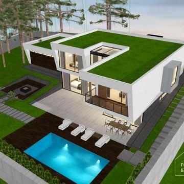 Преміальний будинок з укриттям у лісі — КМ Нова Ходосівка