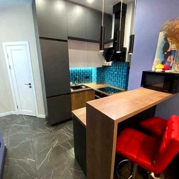 Сдам красивую кухню студию+спальню в ЖК Клаб Марин 1/Дача Ковалевского