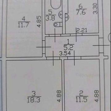 Продаж 3 кімн. квартири по вул. Героїв Чорнобиля/Ринок "Бойова"/