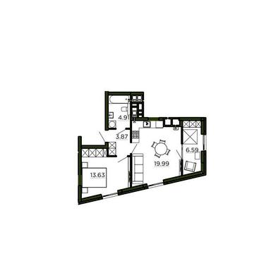 Продаж 1к Квартира Очеретяна вулиця ЖК Etalon Verde