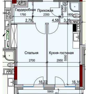 Срочно! 1-ком квартира в пространстве на Дачной Без комиссии!