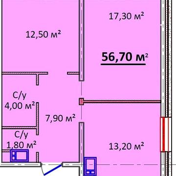 ЖК Литературный 2-я квартира с полоской моря! 8 станция Б. Фонтана ЖК Литературный