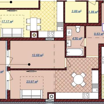 Квартира на вул. Вулецькій,с.Горішній 2 ЖК Горішні 2