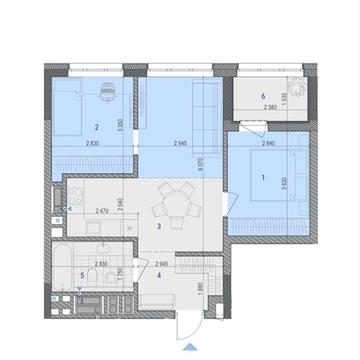 Продаж квартири від забудовника. Район Боздош. Набережна ЖК Riverville