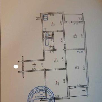 3к Озерна 75.10 кв.м., вул.Залізняка Торг