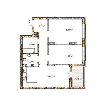 Продаж 2к Квартира Симоненка вулиця ЖК Krona Park 2