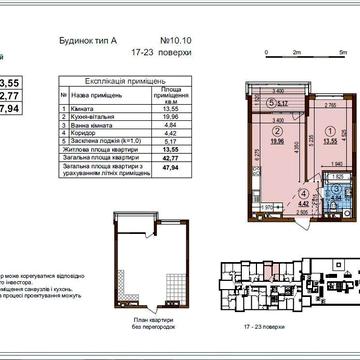 Продам 1-кімнатну квартиру в ЖК Варшавський 3 ЖК Варшавський 3