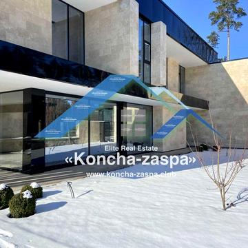 Козин. Новый дом Hi-tech в закрытом коттеджном городке.