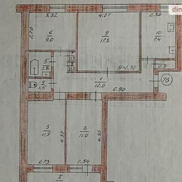 Продаж 4к Квартира Січових Стрільців вулиця