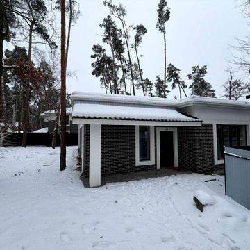 Одноповерховий будинок 120 м² у лісовій Бучі з розтермінуванням