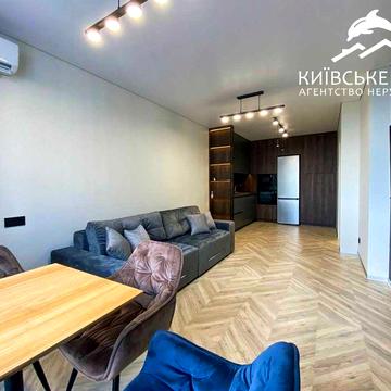 Без %, 1к квартира, 51 м2, ЖК Новий Автограф, Мстиславича 22