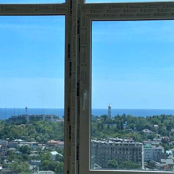 2- комнатная с ремонтом Вид моря Аквамарин Одесса ЖК Аквамарин