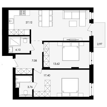 Продаж 2к Квартира Замарстинівська вулиця ЖК Avalon Yard