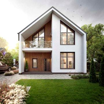 Барнхаус біля Києва з ділянкою 7 соток та терасою