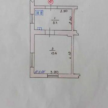 Прода\ться 1-кімнатнеа квартира по вул. Караїмській