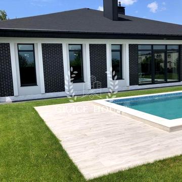 Продажа дома с бассейном Козин Конча-Заспа 0,15 га выход на воду дамба