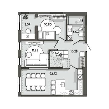 Дешевше ніж в забудовника!7 кімн. кв. в ЖК Orlan Residents, Пластова,4 ЖК Orlan Residents