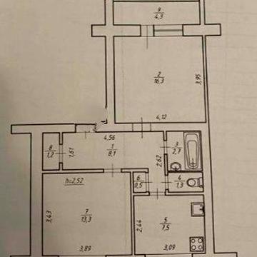 Продаж 2 кімнатної квартири,вул Покровська