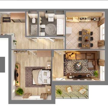 Квартира Крона парк-ПЕРЕУСТУПКА!!! ЖК Крона парк 2